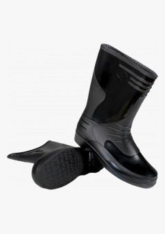 Сапоги женские ПВХ, черный (арт. м.102)