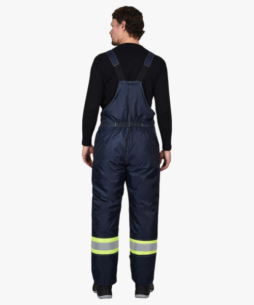 Полукомбинезон СИРИУС-ТЕРМИНАЛ синий с лимонным и СОП