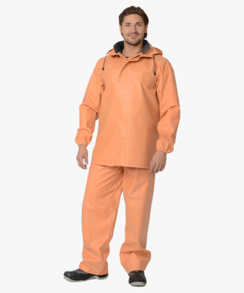 Костюм рыбака (500 гр/м2) (тип Рокон-Букса) оранжевый