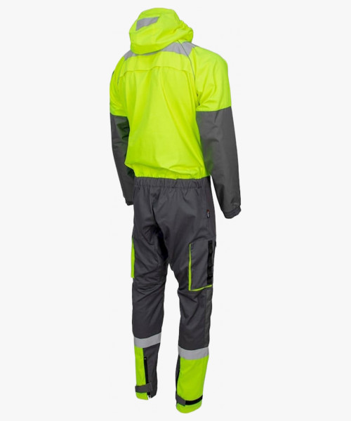 Комбинезон летний мужской Brodeks KS503, цвет жёлтый, серый