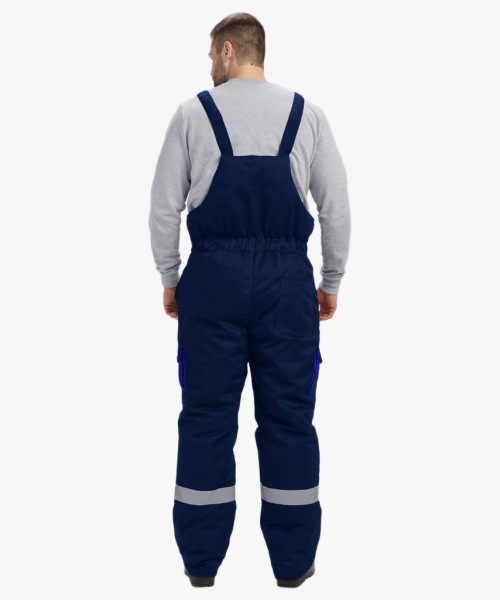 Костюм зимний Нейч-2 Премиум СОП (тк.Смесовая,240) п/к, т.синий/васильковый