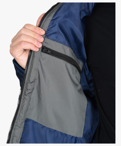 Куртка СИРИУС-УРБАН синяя с серым