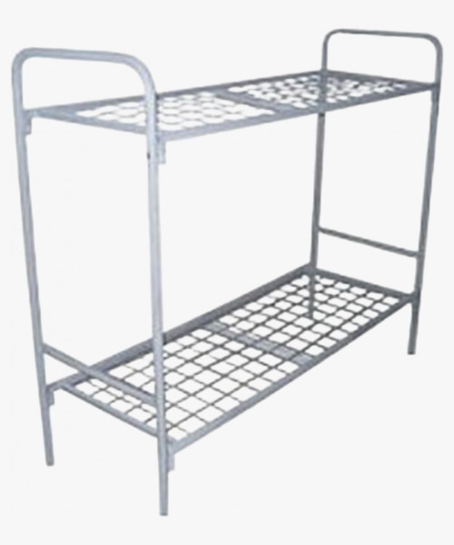 Кровать металлическая двухъярусная сетка (К-2.700СП 100х100 эконом)
