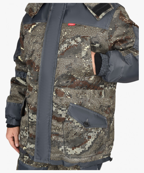 Костюм СИРИУС-ГОРКА зимний куртка дл., брюки (тк.CROWN-230) КМФ Питон