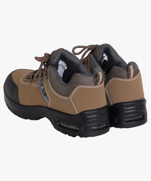 Полуботинки БИЗОН, иск. нубук, ПУ-ПУ