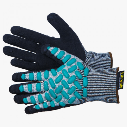 VibroHit Перчатки виброзащитные из HPPE-волокна с латексным покрытием