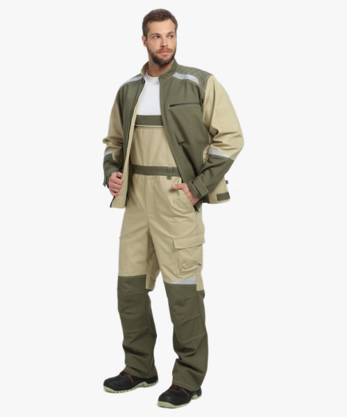 Куртка Челси CH (тк.Канвас,270), хаки/бежевый