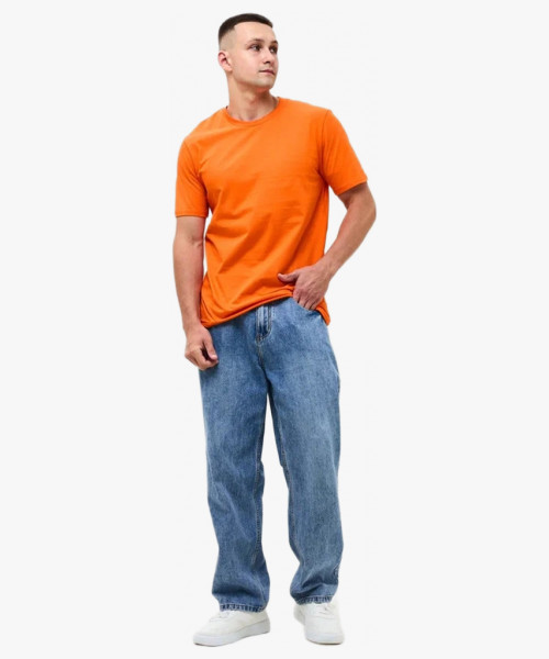 Футболка ProfLineBase (тк.Трикотаж,160), оранжевый