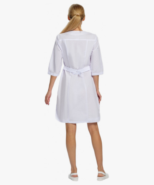 Халат женский Орхидея (тк.ТиСи), белый