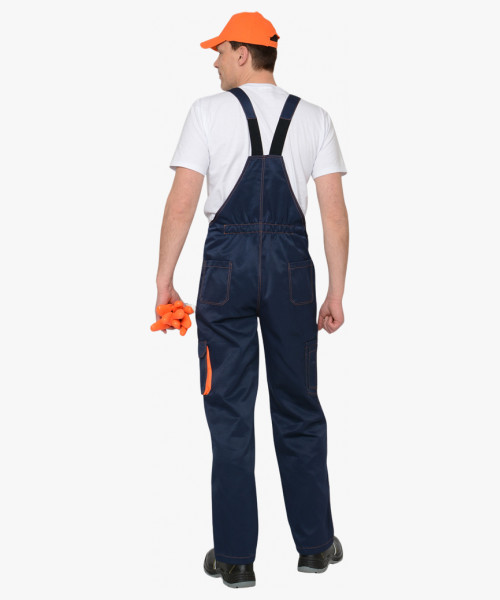 Полукомбинезон мужской СИРИУС-CROWN синий