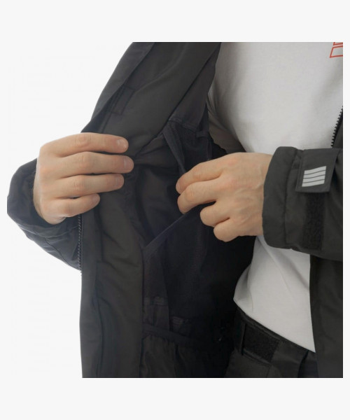 Куртка-парка зимняя мужская Brodeks KW204, цвет чёрный