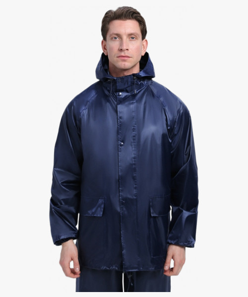 Костюм влагозащитный ProfLineLeader (ПВХ,240), т.синий