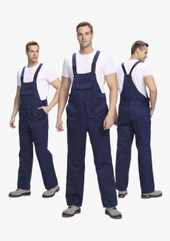 Полукомбинезон для ИТР (тк.Смесовая,210), т.синий