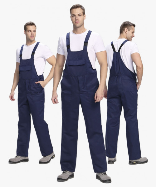 Полукомбинезон для ИТР (тк.Смесовая,210), т.синий