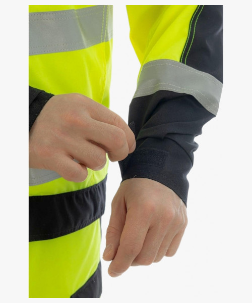 Куртка сигнальная Brodeks KS218, цвет жёлтый, чёрный