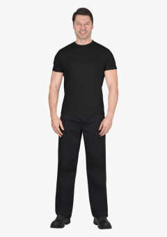 Футболка чёрная 160г/м2