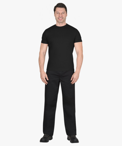 Футболка чёрная 160г/м2