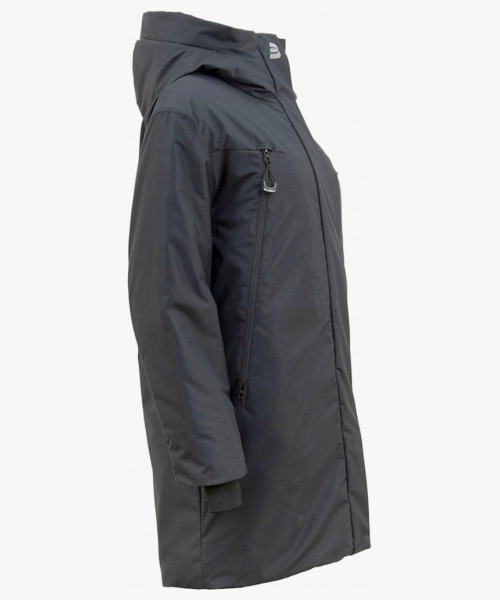 Куртка-парка женская зимняя Brodeks KW258, цвет чёрный