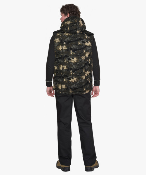 Жилет СИРИУС-ТИГР КМФ Темный мультикам