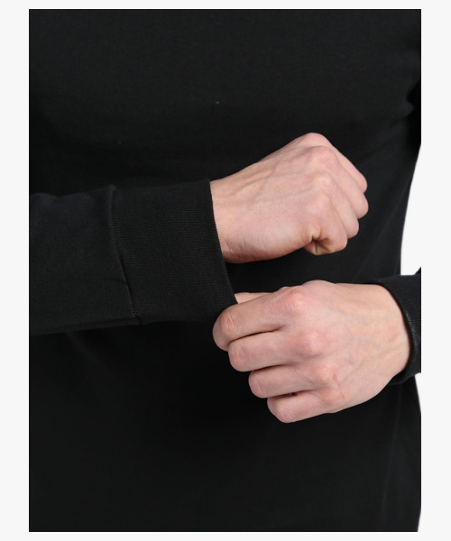 Белье трикотажное с начесом (тк.Трикотаж,205), черный