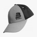 Бейсболка Brodeks KM130, цвет серый, чёрный
