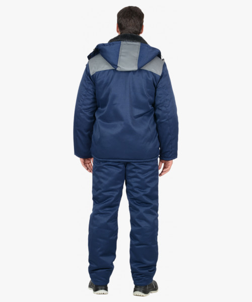 Куртка СИРИУС-ПРОФЕССИОНАЛ синяя с серым