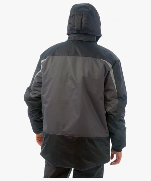 Куртка зимняя рабочая Brodeks KW 231, цвет серый, чёрный