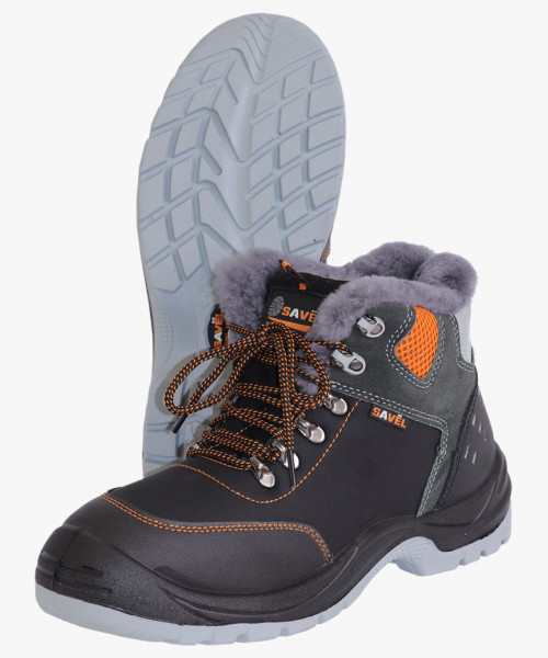 Ботинки АКТИВ, кожа, нат. мех, ПУ-ТПУ