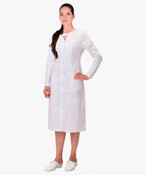 Халат СИРИУС-ГЛОРИЯ женский белый