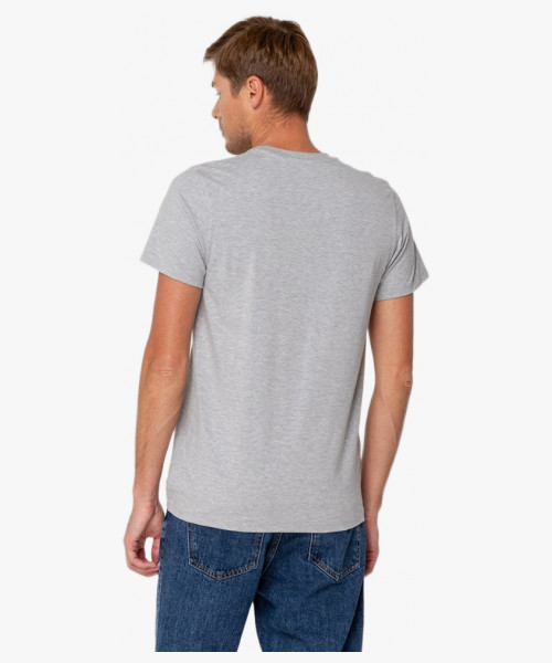 Футболка мужская T-bolka Stretch, серый меланж