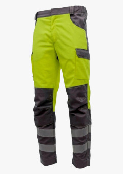 Брюки мультизащитные Brodeks MS38-61, цвет жёлтый, серый
