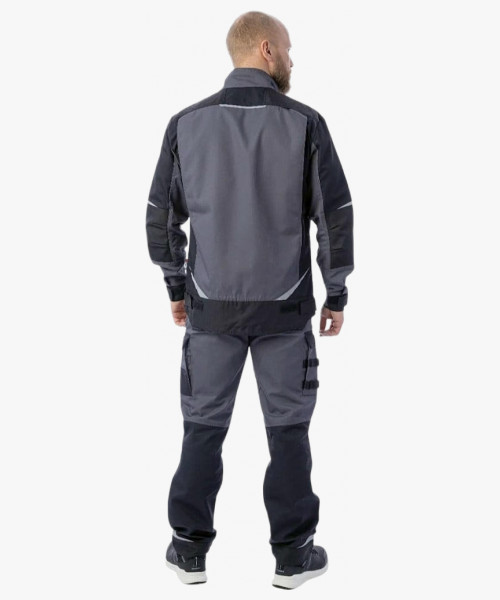 Брюки летние мужские Brodeks KS302, цвет серый, чёрный