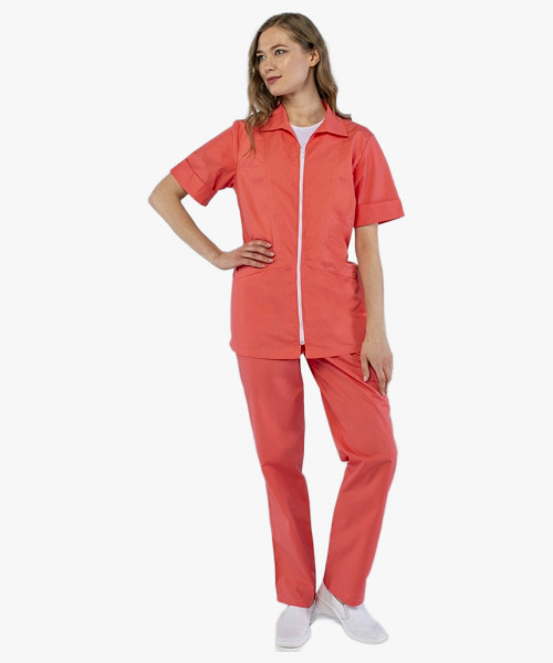 Женский костюм Бьютис NEW (тканьТиСи), коралловый