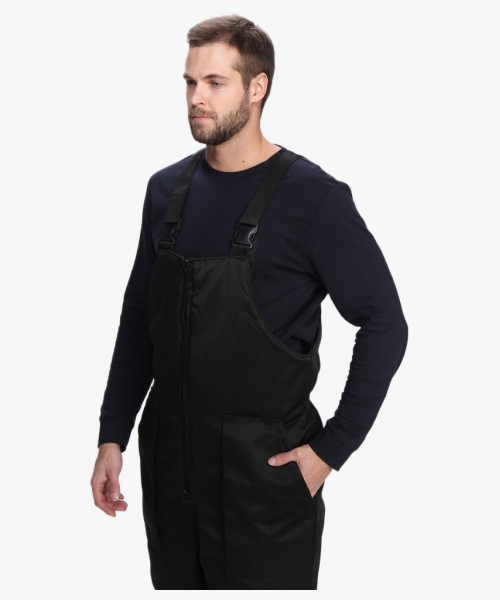 Костюм зимний Нордхард-2 СОП (тк.Смесовая,250) п/к, черный/красный