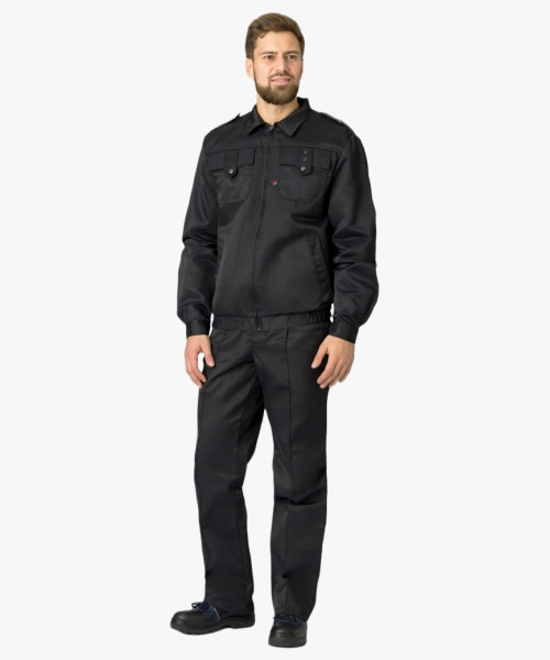 Костюм для Охранника (брюки), черный