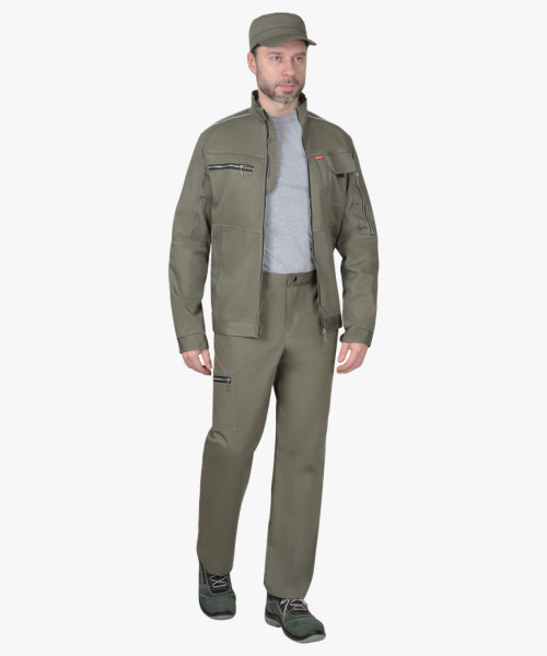 Костюм СИРИУС-ДАЛЛАС куртка, брюки, оливковый
