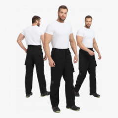 Брюки ProfLineLeader (тк.Софтшел), черный