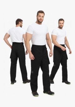 Брюки ProfLineLeader (тк.Софтшел), черный