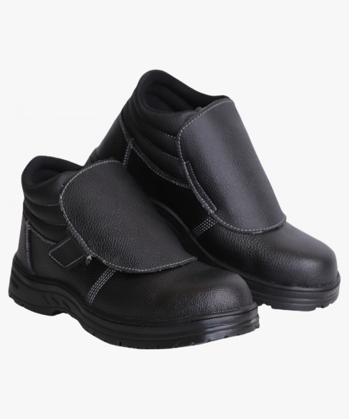 Ботинки сварщика СИРИУС-ТИТАН кожа, МП МС, Нитрил