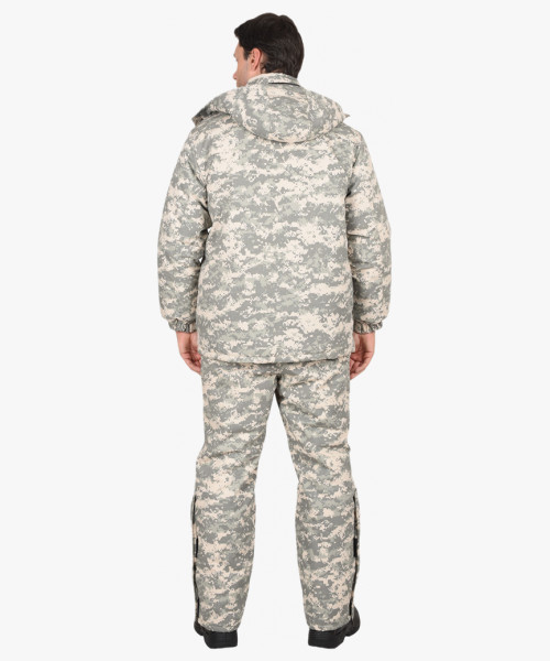 Костюм СИРИУС-МУСТАНГ зимний, куртка, п/комб. (тк.Рип-Стоп) КМФ Пустыня