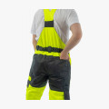 Полукомбинезон сигнальный зимний Brodeks KW 406, цвет жёлтый, чёрный