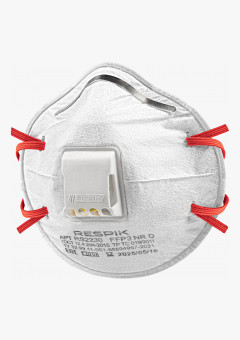 Респиратор чашеобразный RESPIK® RS2230 с клапаном, FFP3 (10 шт)