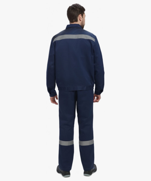 Костюм Лигор-1 СОП (тк.Смесовая,210) брюки, т.синий