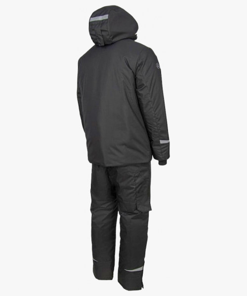 Костюм рабочий зимний Brodeks KW603, куртка, брюки, цвет чёрный