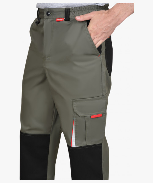 Брюки СИРИУС-СТАН оливковый с черным