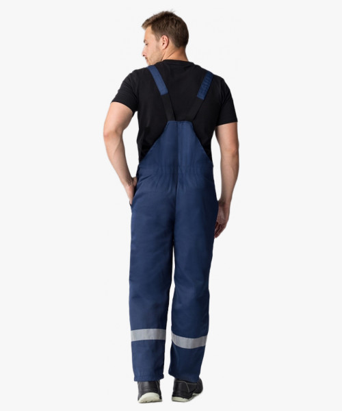 Костюм Труженик-2 СОП (тк.Смесовая,210) п/к, т.синий/серый