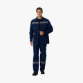 Костюм Экспертный-Люкс СОП (тк.Смесовая,210) брюки, т.синий