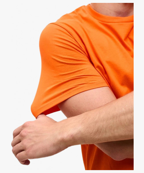 Футболка ProfLineBase (тк.Трикотаж,160), оранжевый