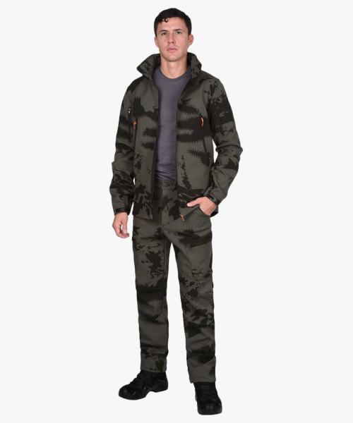 Костюм мужской летний СИРИУС-СПЕЙС софтшелл ТА КМФ Урбан