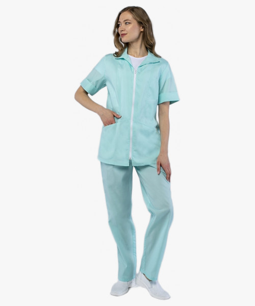 Женский костюм Бьютис NEW (тканьТиСи), мятный